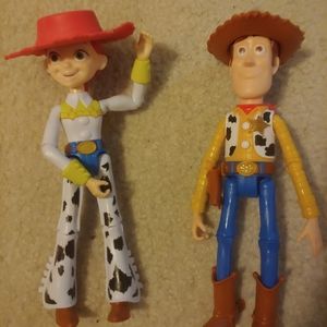 Toy Story Woody and Jessie Dolls